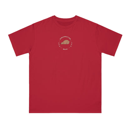 Panda Dreams Organic Unisex T-Shirt - Relaxing Cloud Design