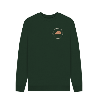 Evergreen Printed Sweater Front