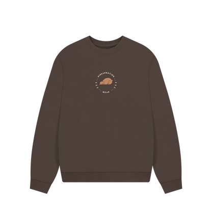Chocolate Hibernate cozy beneath Honeycomb skies, the Bear finds Peace as the Winter Sun flies