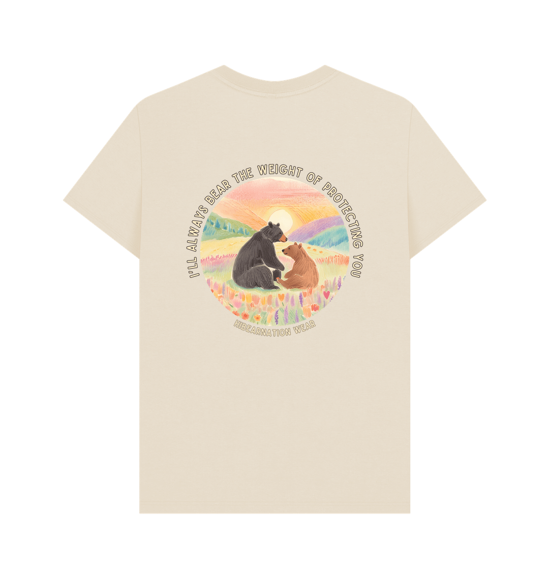 I'll bear the weight of protecting you light font