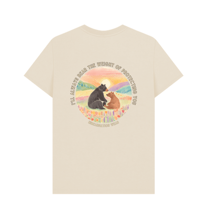 I'll bear the weight of protecting you light font