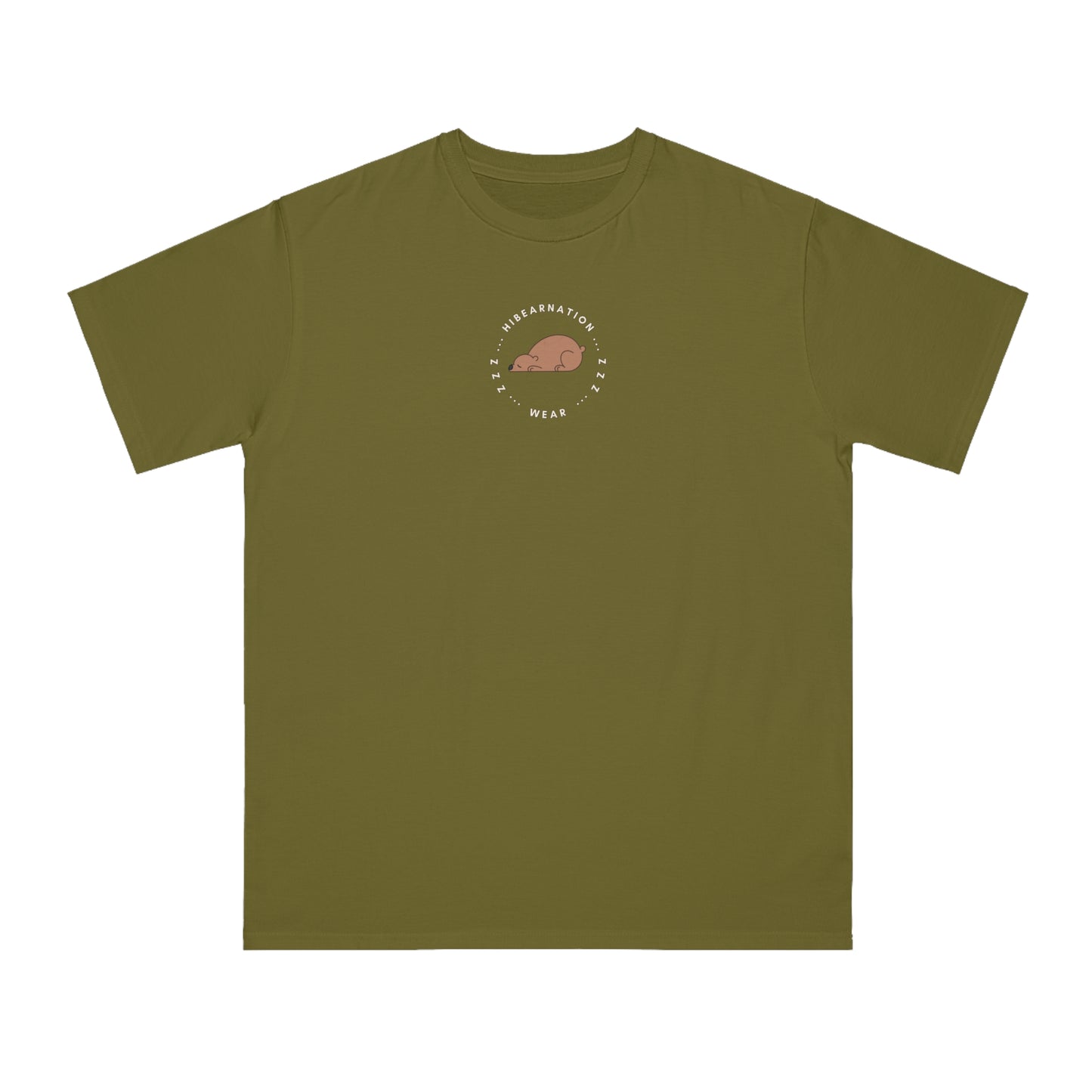 Panda Dreams Organic Unisex T-Shirt - Relaxing Cloud Design