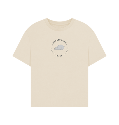 Oat Polar Bear Women's Oversized Top