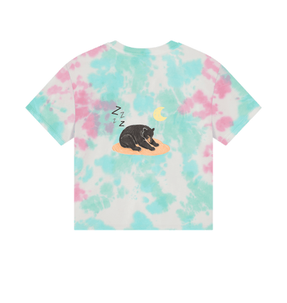 Pastel Tie Dye Printed T-shirt Back