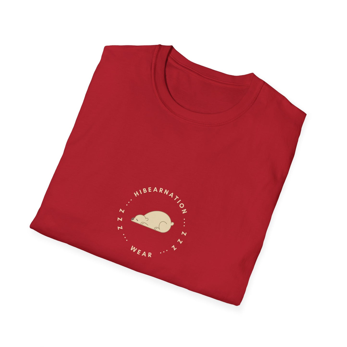 Classic Kermode Bear Centre Logo – Softstyle T-Shirt