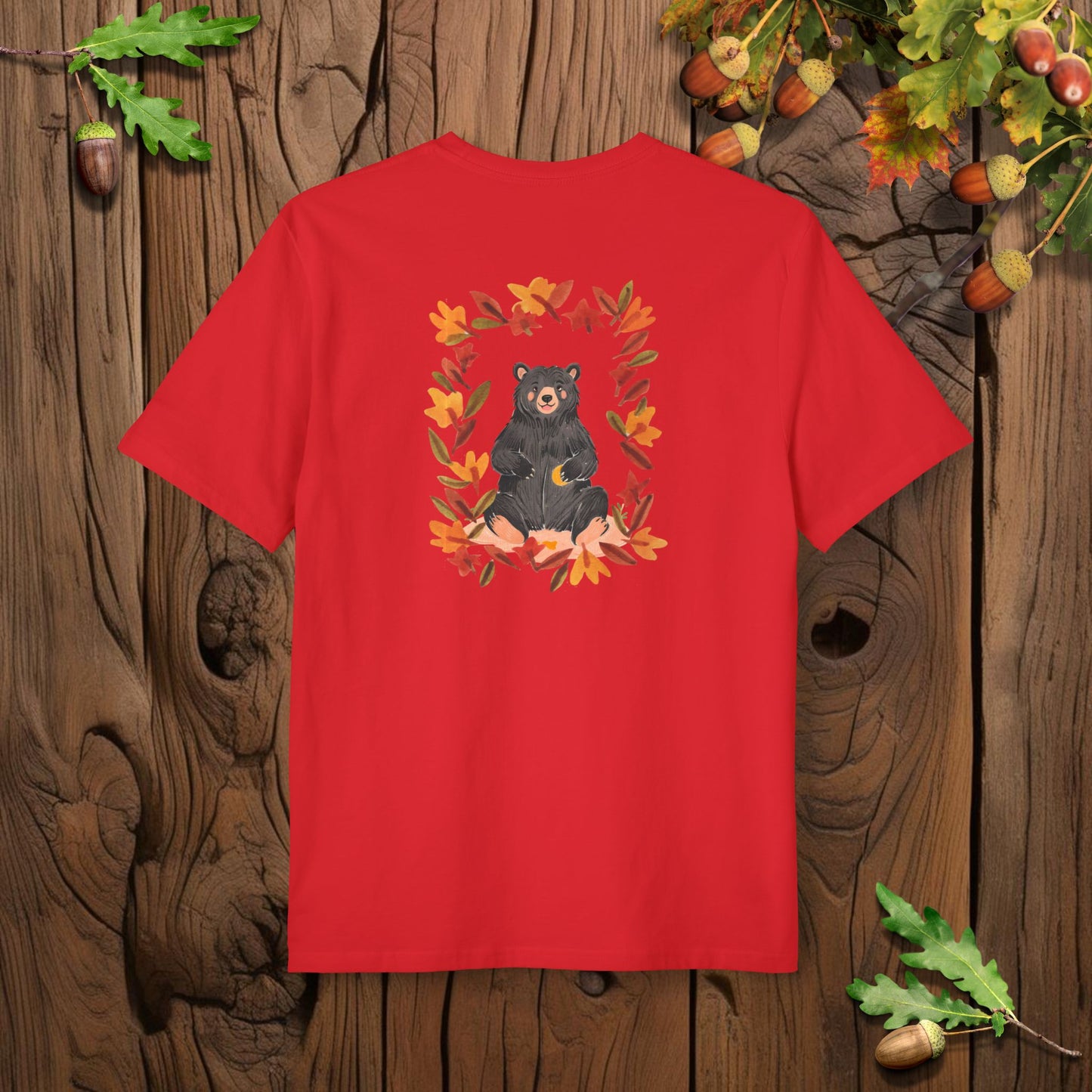 Framed Autumn Black Bear I