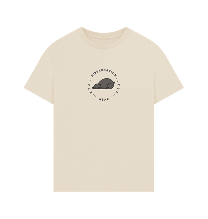 Oat Black Bear and Lonely Pine on an Oversized Tee