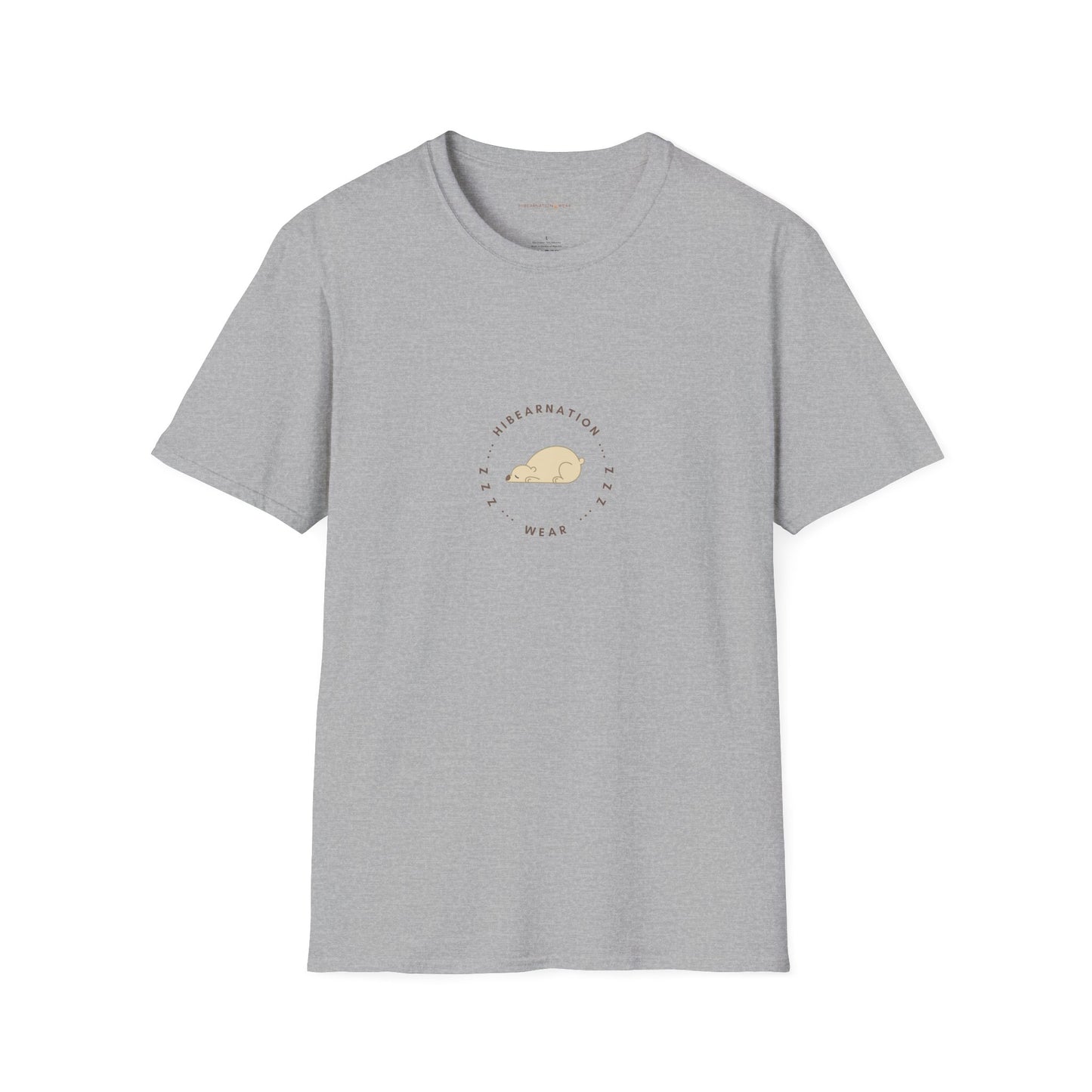 Classic Kermode Bear Centre Logo – Softstyle T-Shirt