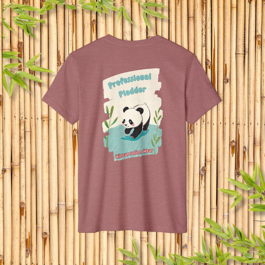 Eco-Friendly Panda Graphic T-Shirt - Professional Plodder Design
