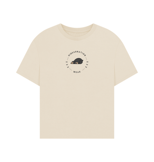 Oat Sun Bear Oversized Dark Font