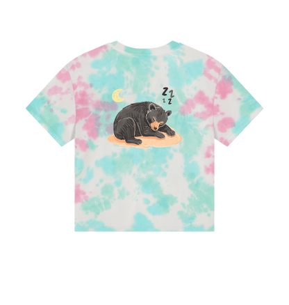 Pastel Tie Dye Printed T-shirt Back
