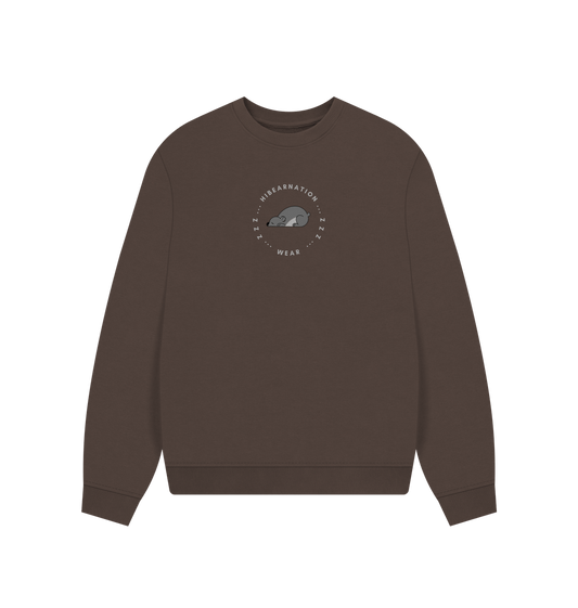Chocolate Koala Bear Oversized Loungewear Sweater