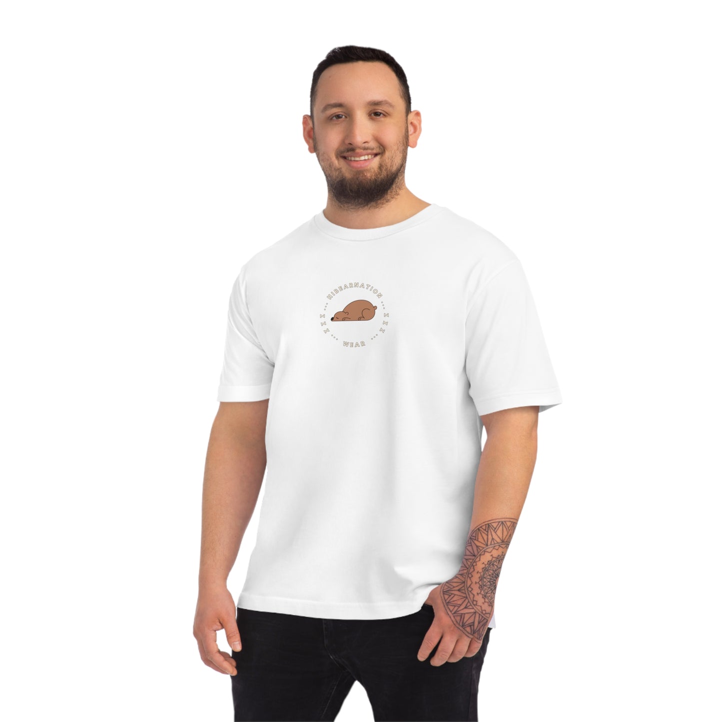 Cozy Unisex Fuser T-shirt with Artistic Design - Perfect for Relaxation and Casual Outings