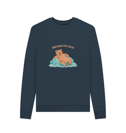 Navy Blue Take a break like a Grizzly Light Font