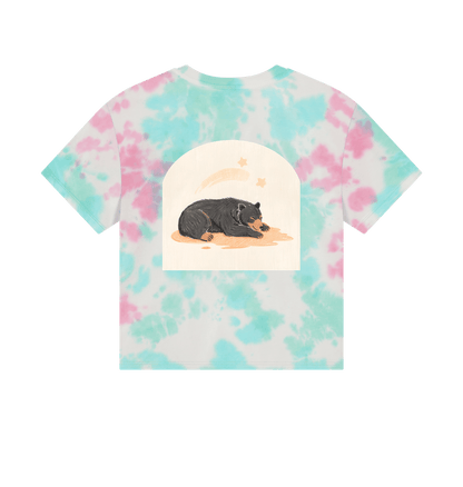 Pastel Tie Dye Printed T-shirt Back