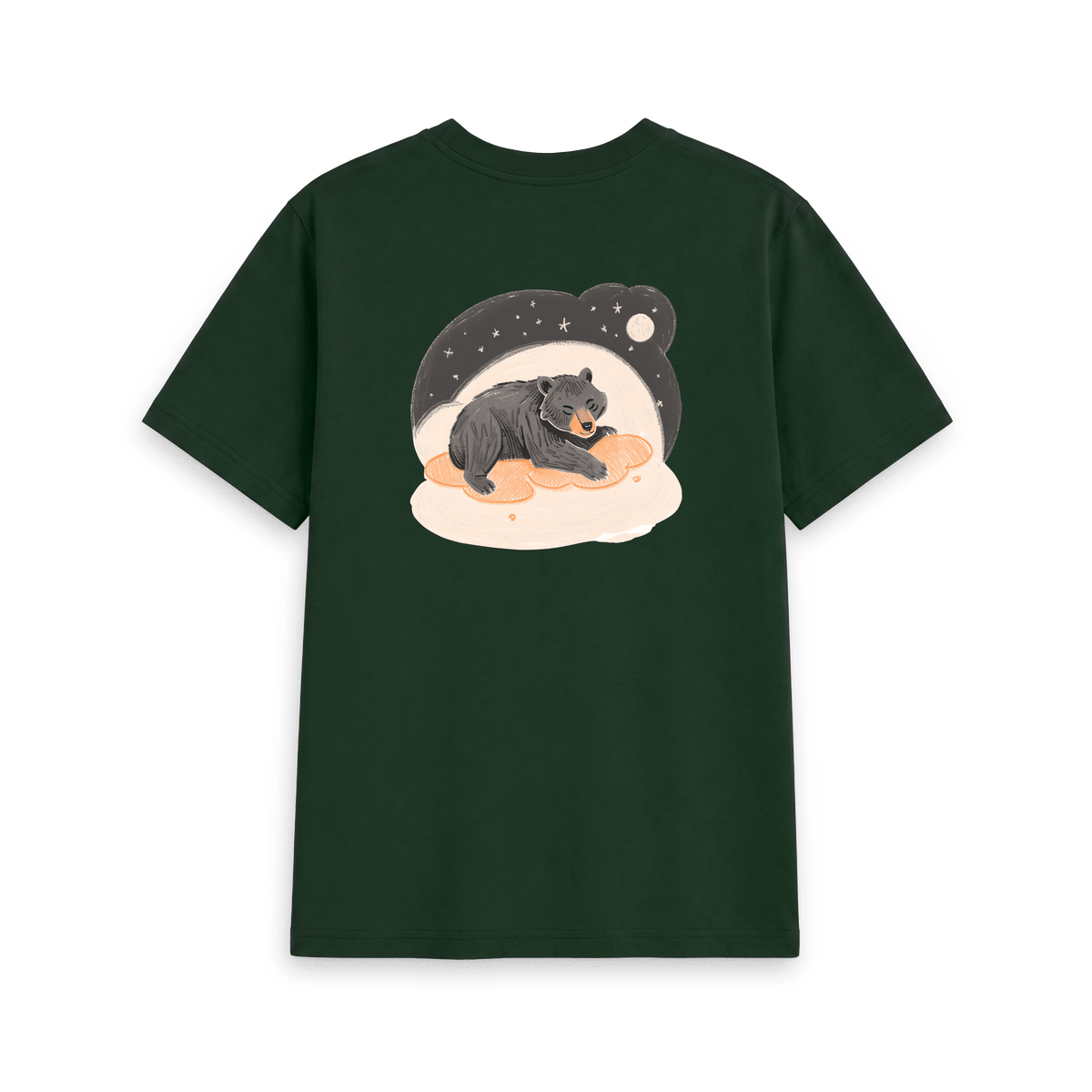 Evergreen Printed T-shirt Back