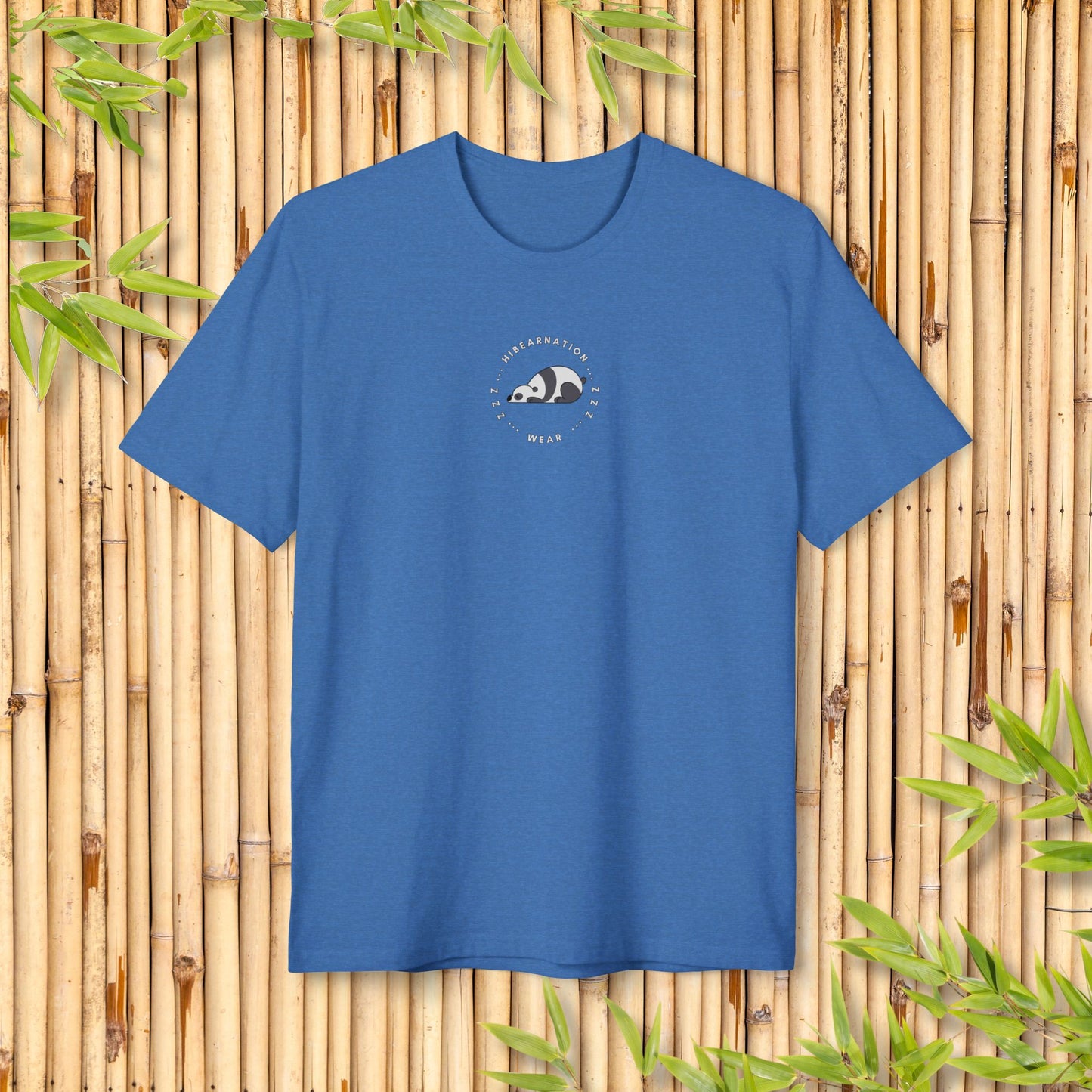 Stay Grounded Panda Unisex Re-Tee – Soft Cotton Graphic Tee for Nature Lovers
