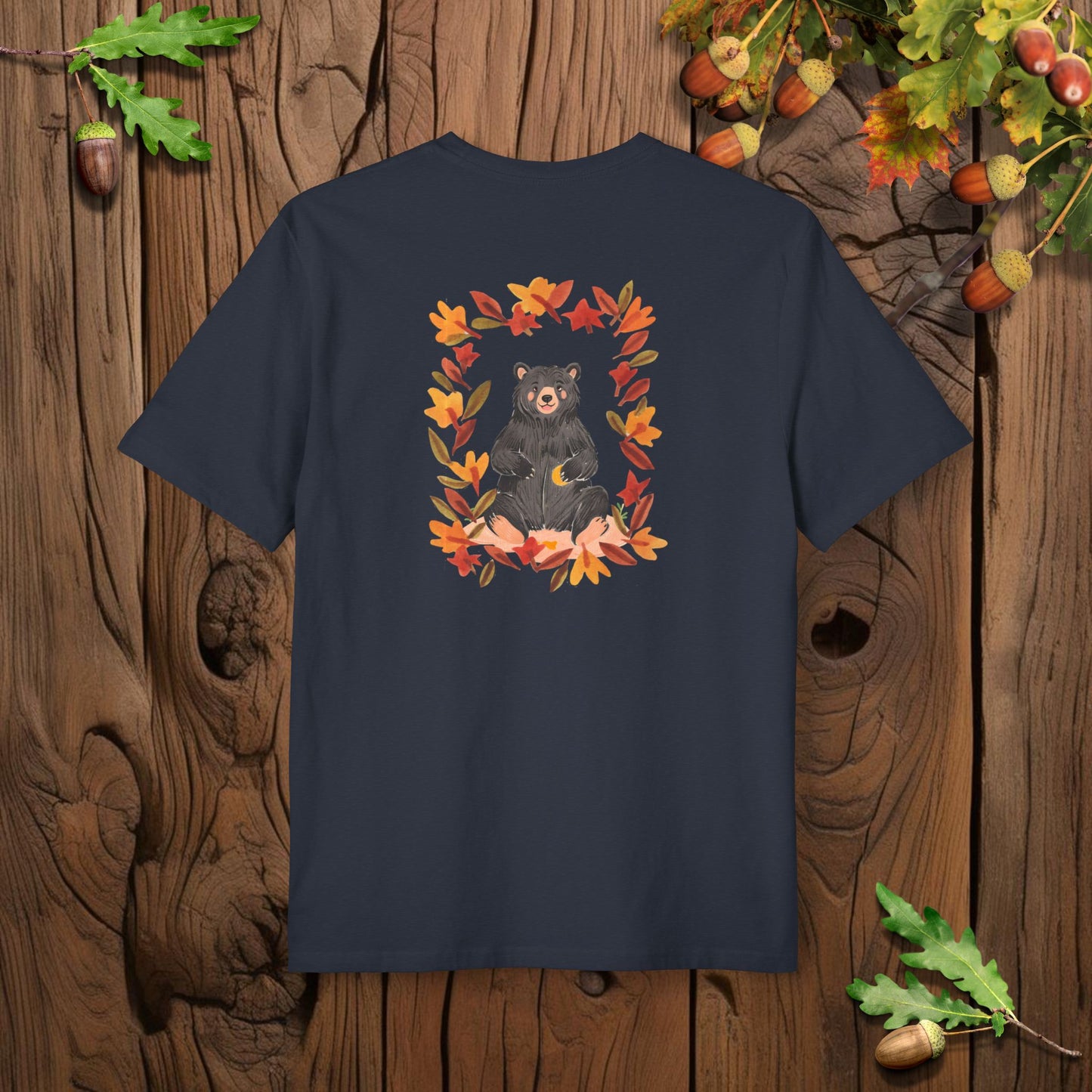 Framed Autumn Black Bear I
