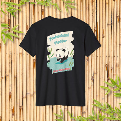 Eco-Friendly Panda Graphic T-Shirt - Professional Plodder Design