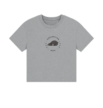 Athletic Grey Printed T-shirt Front