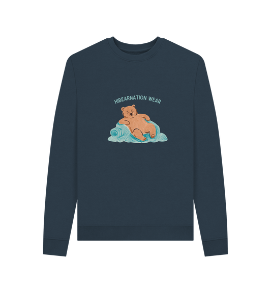 Navy Blue Take a break like a Grizzly Blue Font