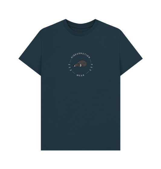 Denim Blue test background sloth bear