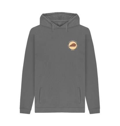 Slate Grey Printed Hoody Front