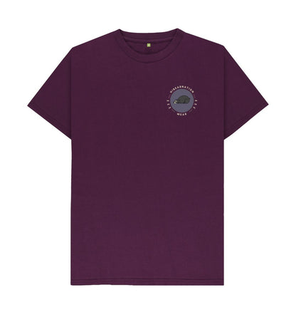Purple Spectacled Basic T-Shirt LF