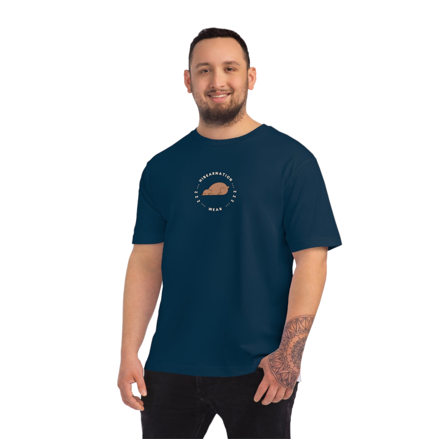 Cozy Unisex Fuser T-shirt with Artistic Design - Perfect for Relaxation and Casual Outings