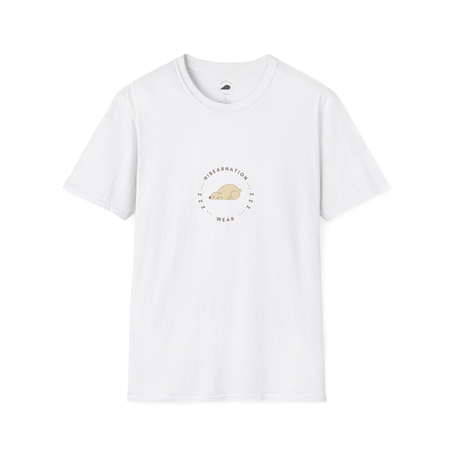 Classic Kermode Bear Centre Logo – Softstyle T-Shirt
