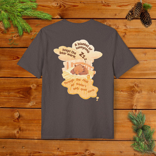 A Blanket of Honeycomb keeps the Bear Warm I