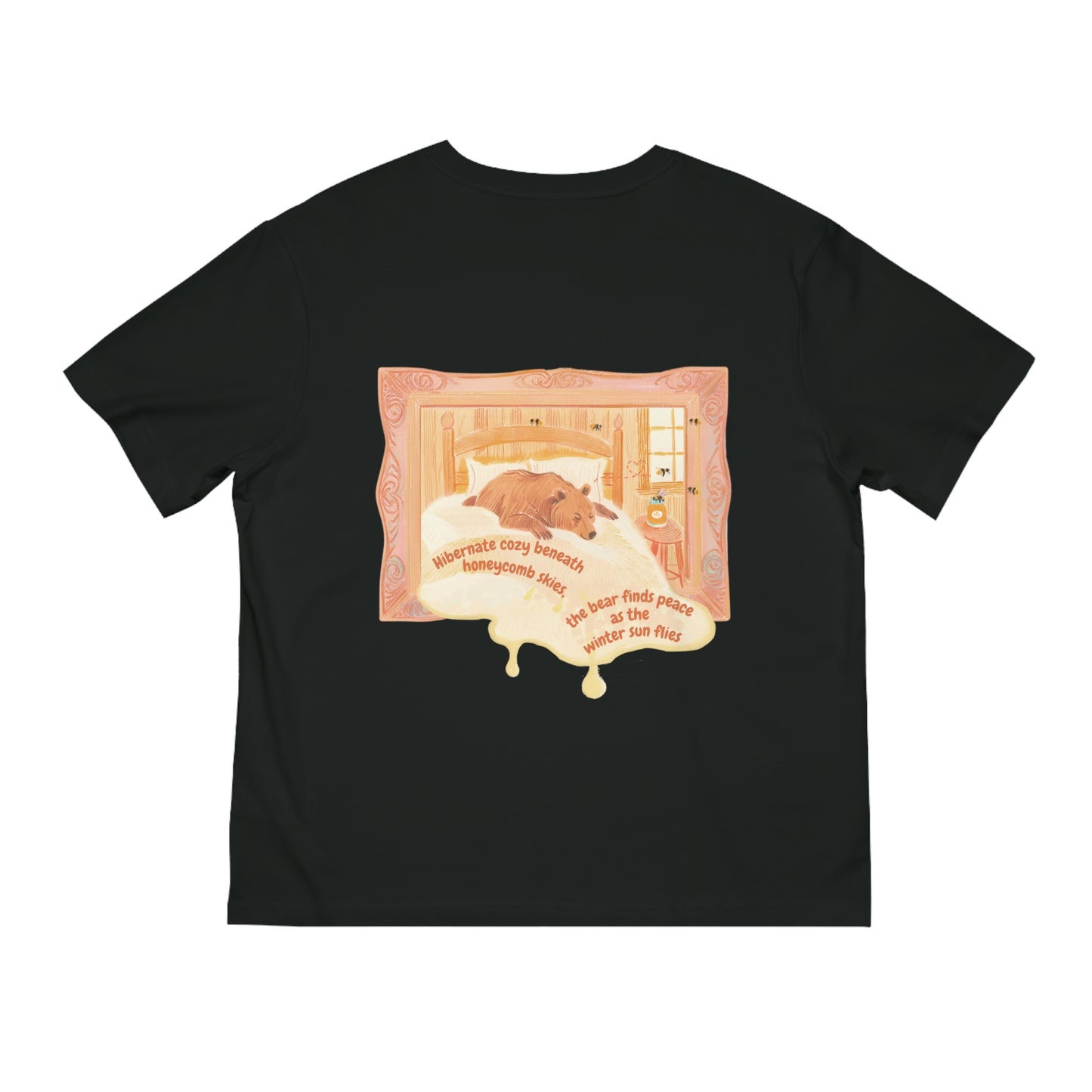 Cozy Unisex Fuser T-shirt with Artistic Design - Perfect for Relaxation and Casual Outings