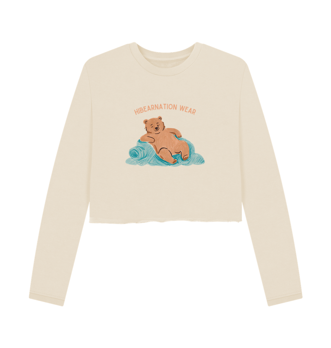 Oat Printed Boxy Jumpers Front
