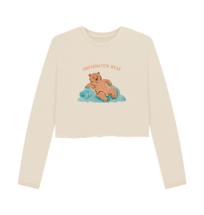 Oat Printed Boxy Jumpers Front
