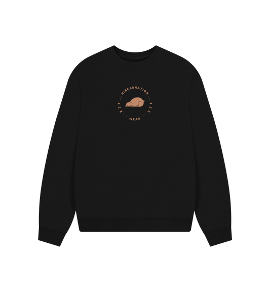 Black Grizzly Bear Loungewear Sweater