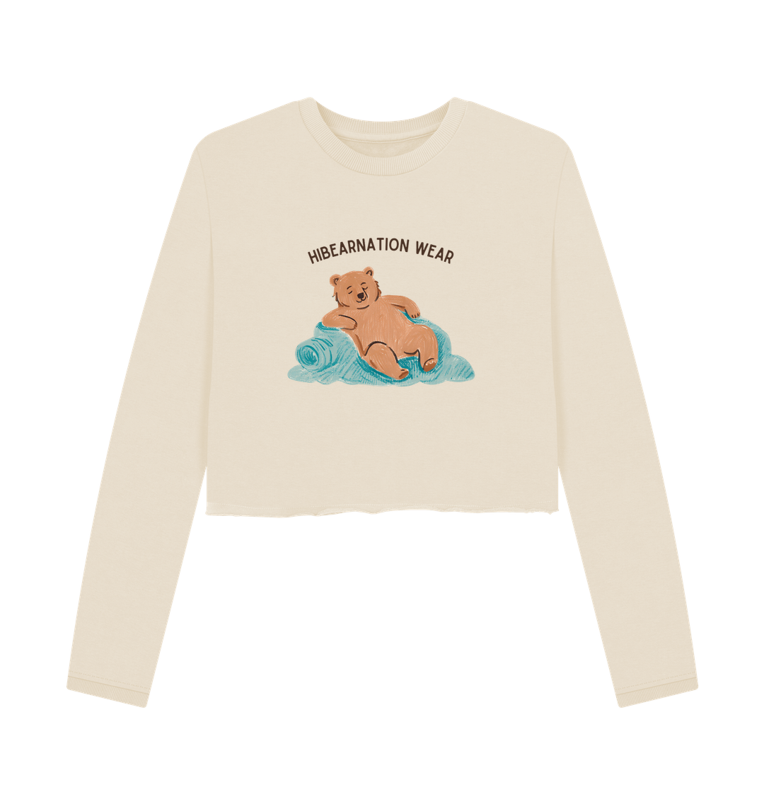 Oat Printed Boxy Jumpers Front