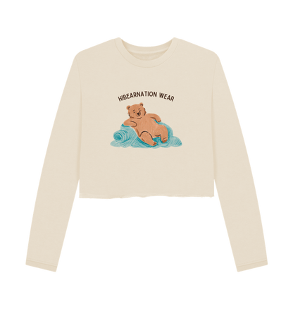 Oat Printed Boxy Jumpers Front