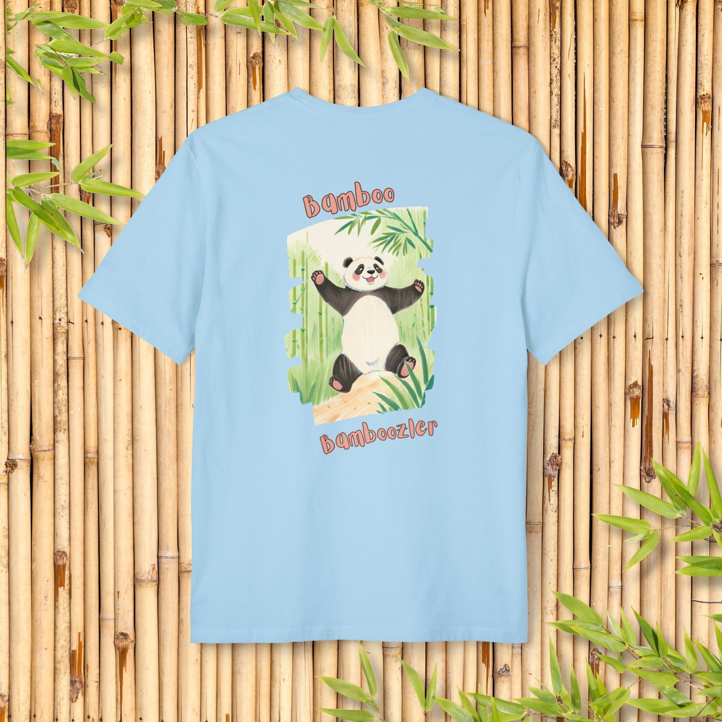 Cute Panda Unisex Tee | Bamboo Bamboozler Design