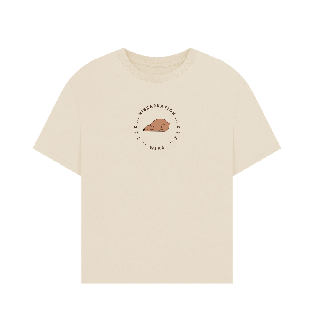 Oat Grizzly Oversized Women Top
