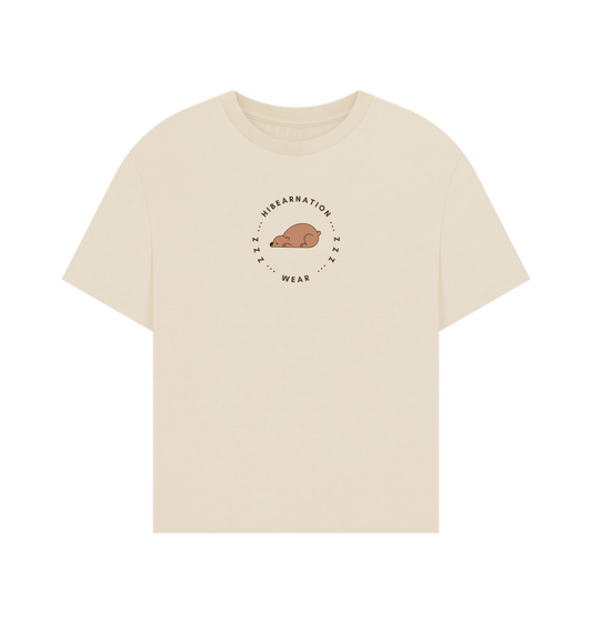 Oat Grizzly Oversized Women Top