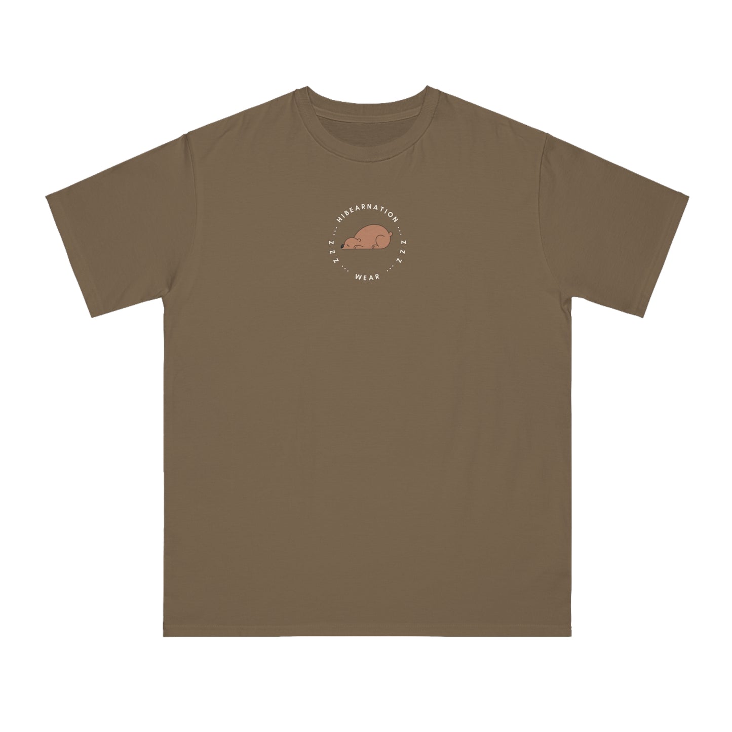 Panda Dreams Organic Unisex T-Shirt - Relaxing Cloud Design