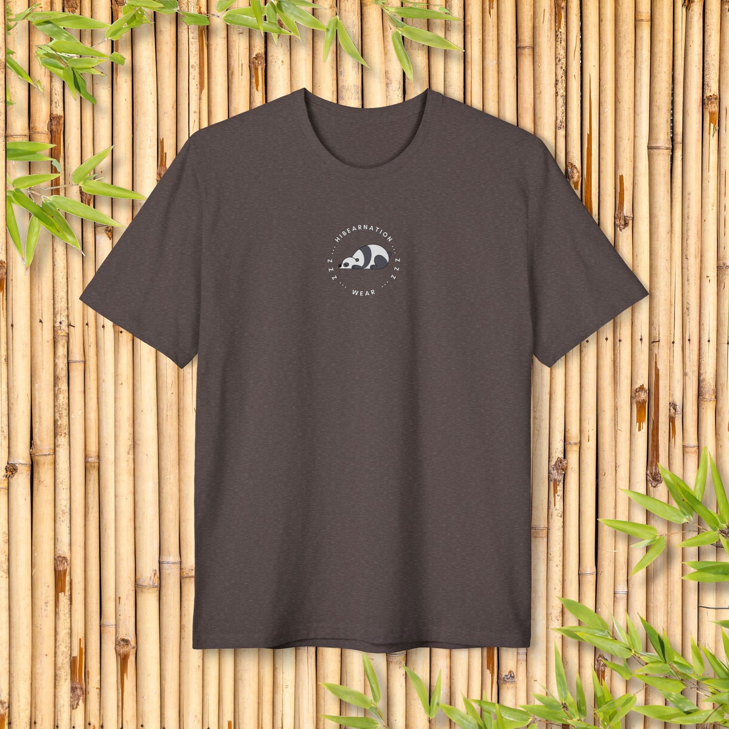 Stay Grounded Panda Unisex Re-Tee – Soft Cotton Graphic Tee for Nature Lovers