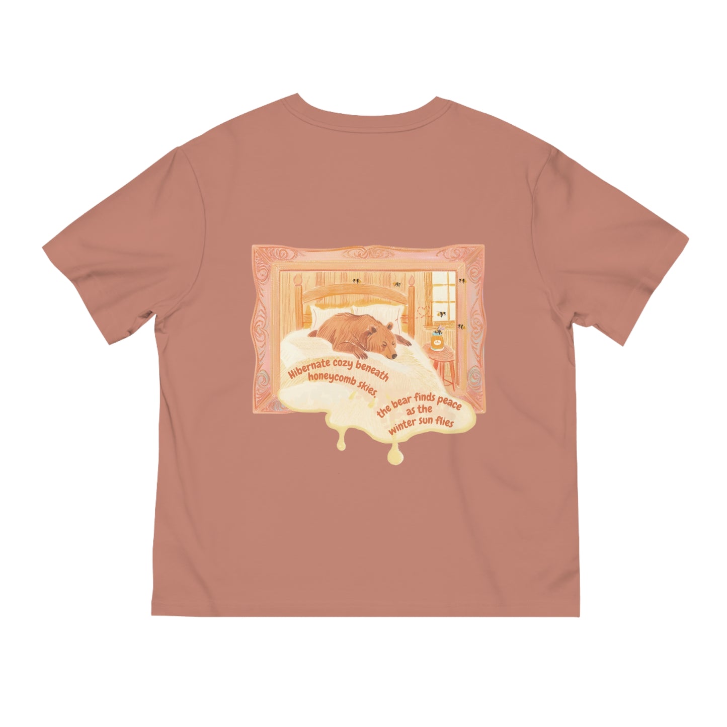 Cozy Unisex Fuser T-shirt with Artistic Design - Perfect for Relaxation and Casual Outings