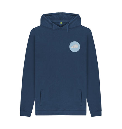 Navy Polar Bear hoodie 001