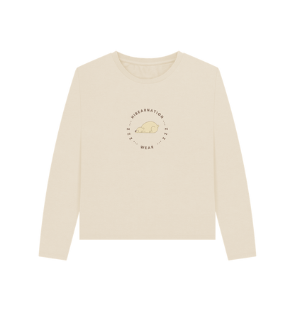 Oat Women Kermode Bear Heavyweight Long Sleeve T-Shirt