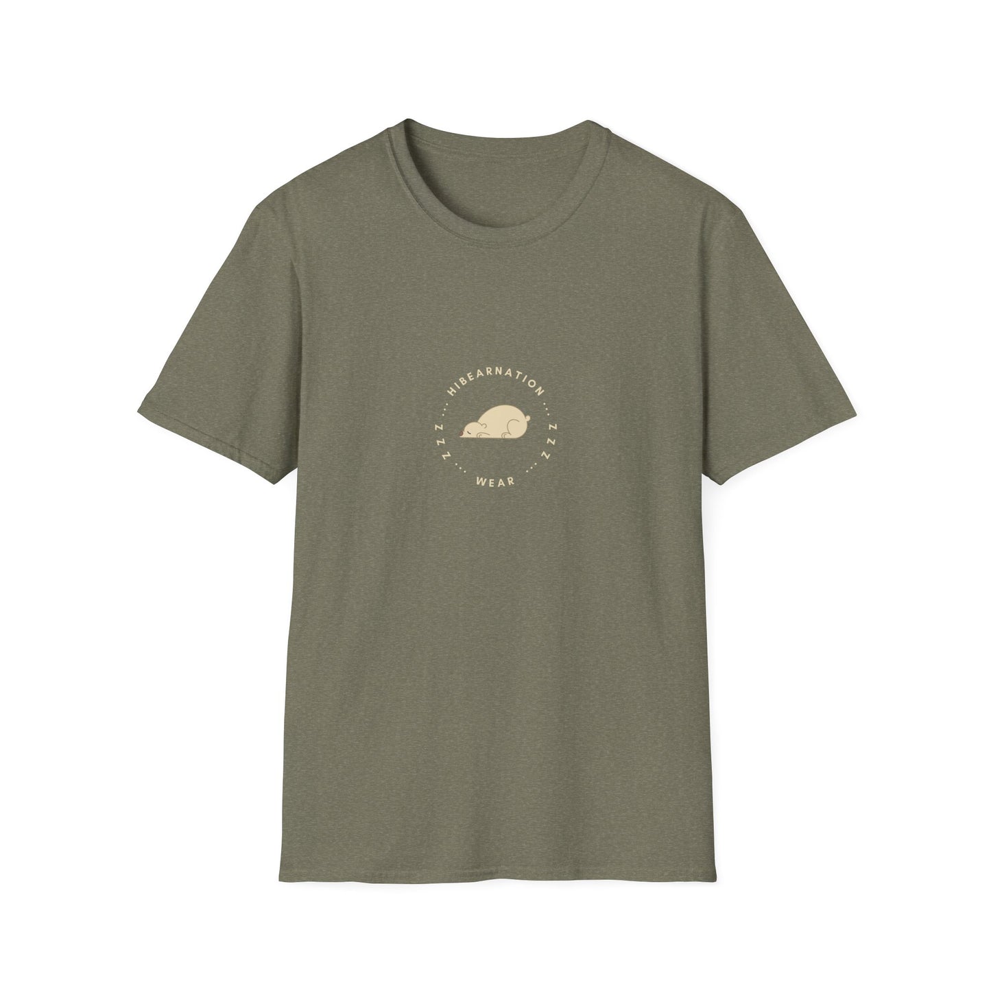 Classic Kermode Bear Centre Logo – Softstyle T-Shirt