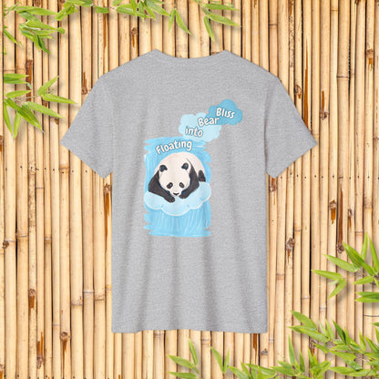 Unisex Recycled Organic T-Shirt - Floating Bliss Panda