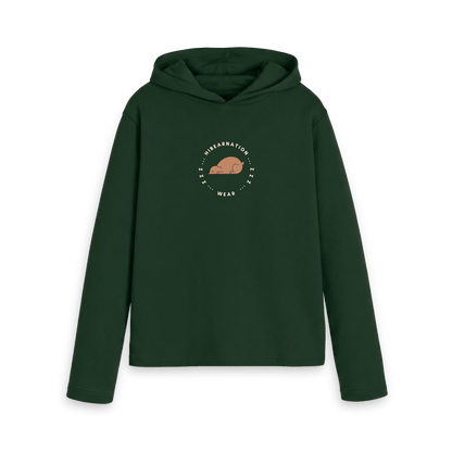 Evergreen Printed Hoody Front