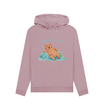 Mauve Take it Easy Grizzly Blue Font