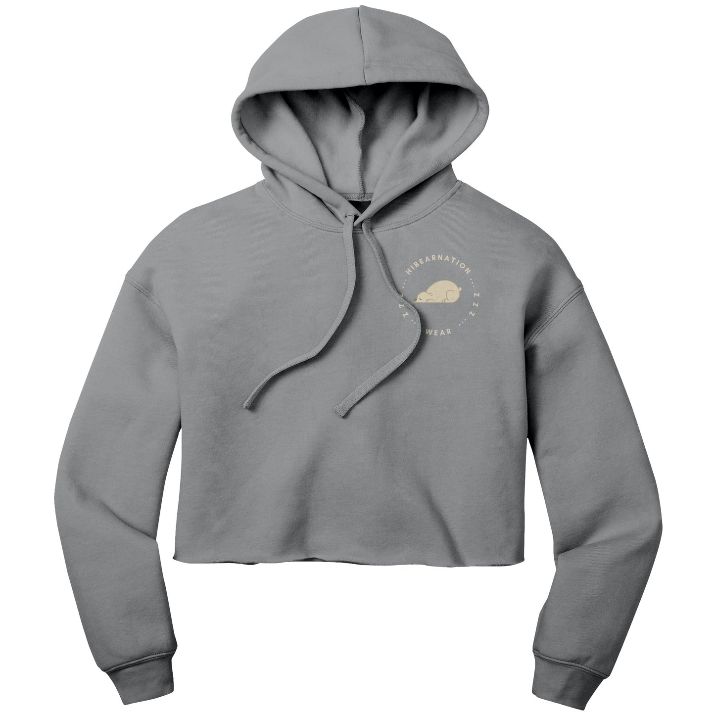 Kermode Bear Crop Fleece Dusk Hoodie